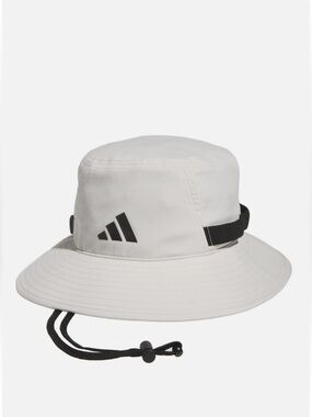 Adidas Aeroready Unisex Victory UPF 50+ Bucket Hat in Cream New